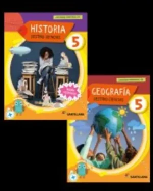 Pack Ciencias Sociales 5 - Destino Ciencias- Santillana- Edición Actualizada 2025
