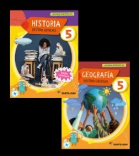 Pack Ciencias Sociales 5 - Destino Ciencias- Santillana- Edición Actualizada 2025