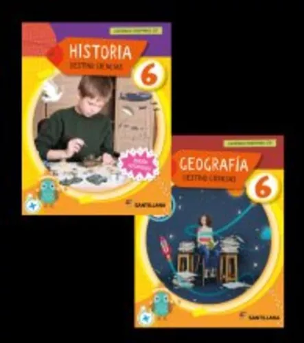 Pack Historia y Geografia 6+ Vuelta y Vuelta 6+ C. Naturales 6 - Edición Actualizada 2025 - Imagen 3
