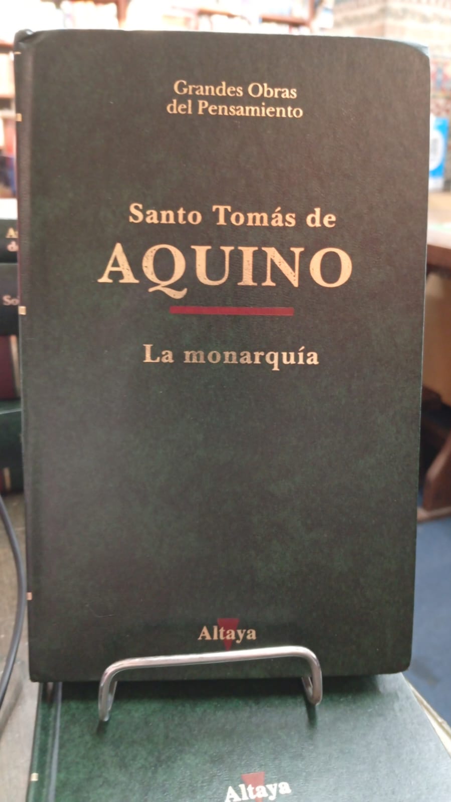 La Monarquía - Santo Tomás de Aquino - Altaya