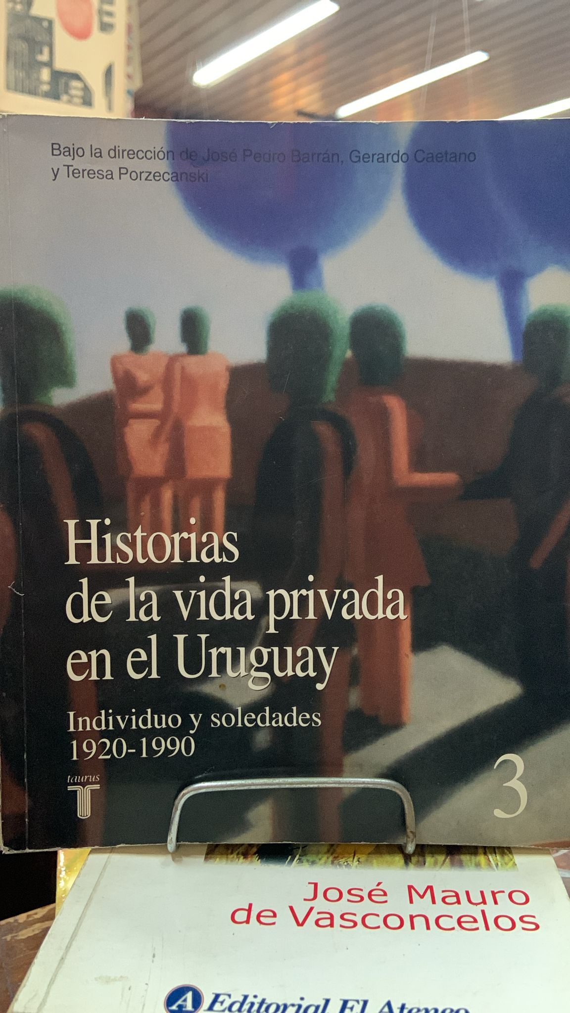 Historia de la vida privada en el Uruguay - Tomo 3 - Barrán - Caetano - Porzecanski - Editorial Taurus