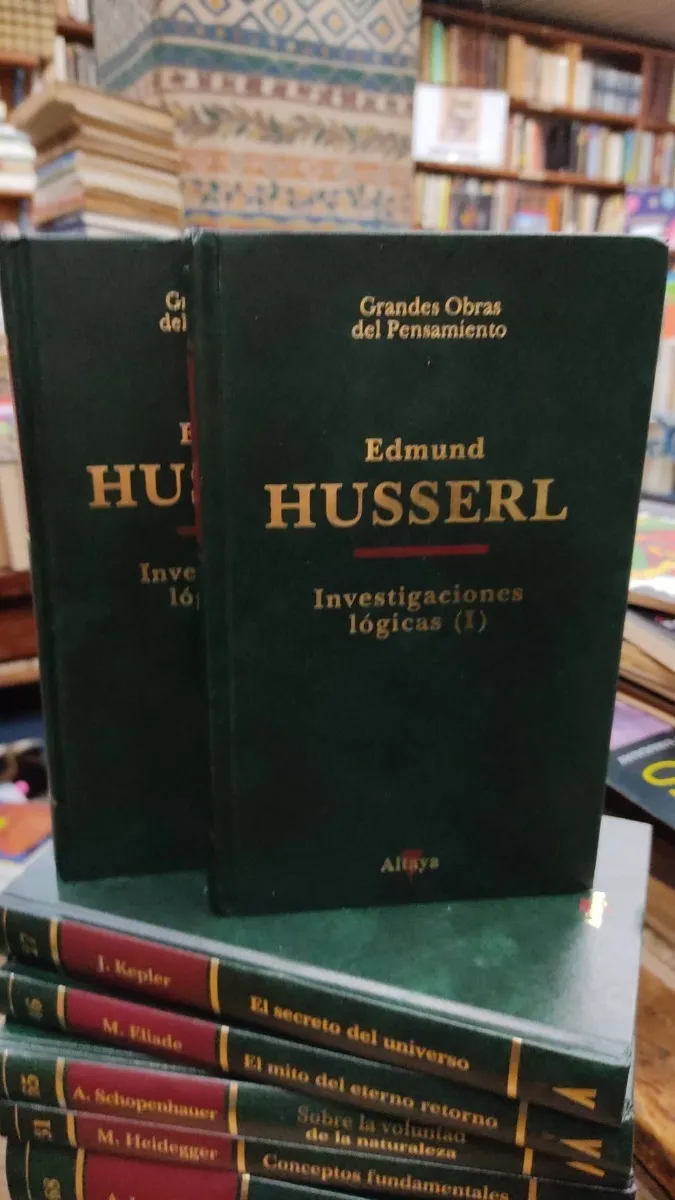 Investigaciones Lógicas 2 Tomos - Edmund Husserl - Altaya