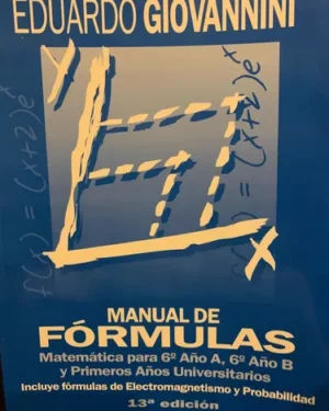 Manual de Fórmulas - Eduardo Giovannini