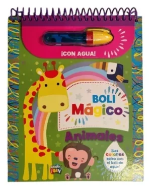Animales Boli Magico - Los Colores Salen Con El Boli De Agua