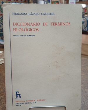 Diccionario de Términos Filológicos - Lazarro Carreter