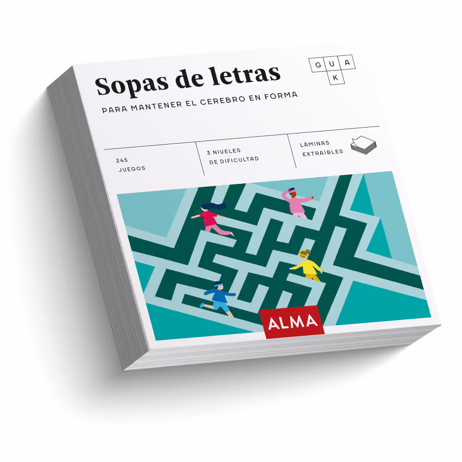Sopas de Letras Para Mantener El Cerebro En Forma - Editorial Alma
