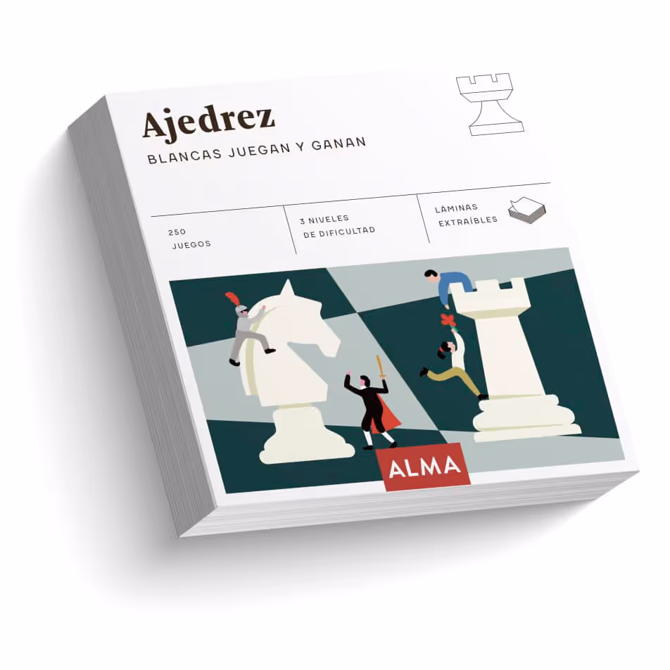 Ajedrez, Blancas Juegan y Ganan - Editorial Alma