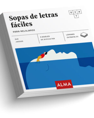 Sopas de Letras Fáciles Pare Relajarse - Editorial Alma
