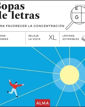 Sopas de Letras XL Para Favorecer la Concentración - Editorial Alma