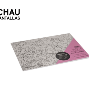 Block Magico Para Colorear - Chau Pantallas