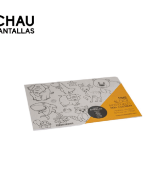 Block Animales Para Colorear - Chau Pantallas