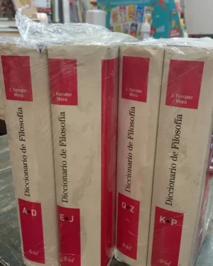 Diccionario De Filosofía 4 Tomos - Ferrater Mora - Editorial Ariel