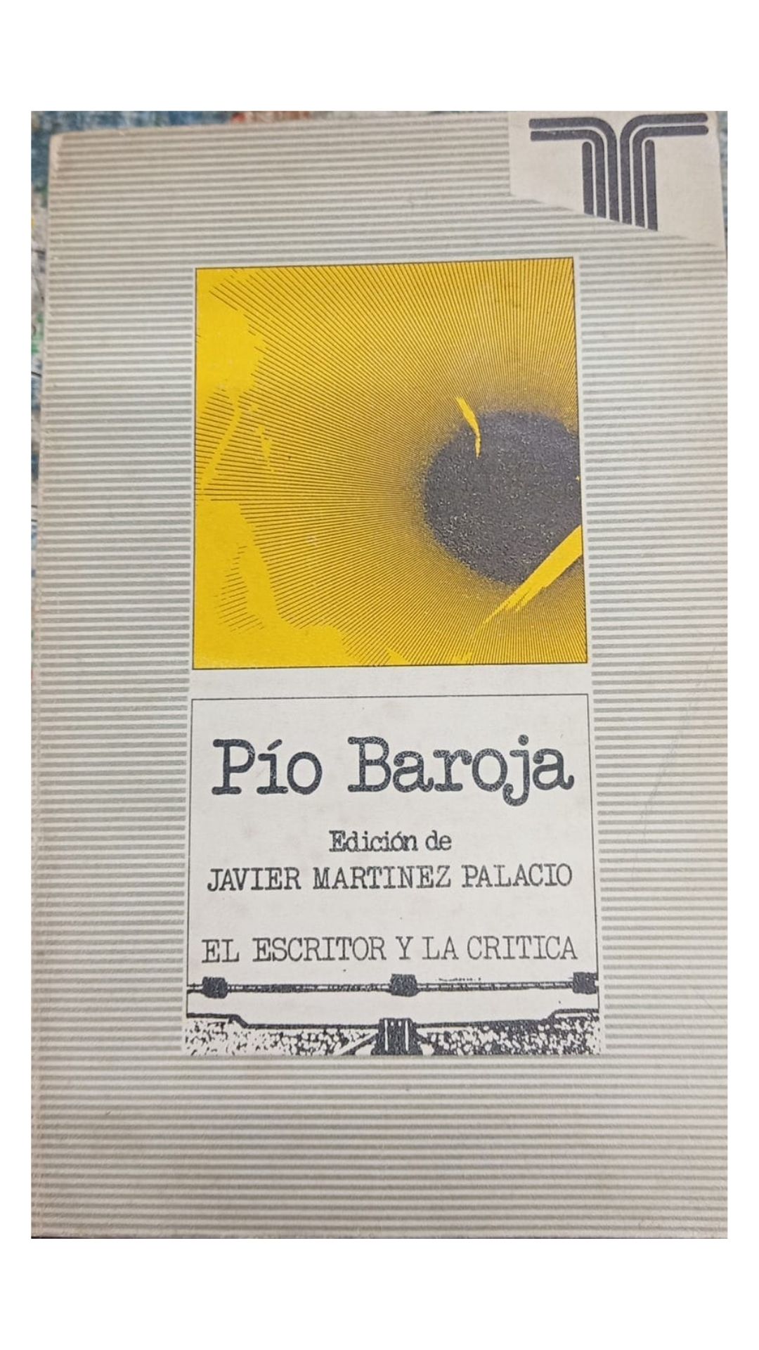 Pío Baroja, El Escritor y La Crítica - Javier Martinez Palacio