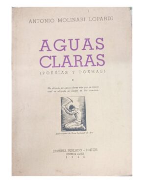Agua Clara - Antonio Molinari Lopardi - Editorial Perlado