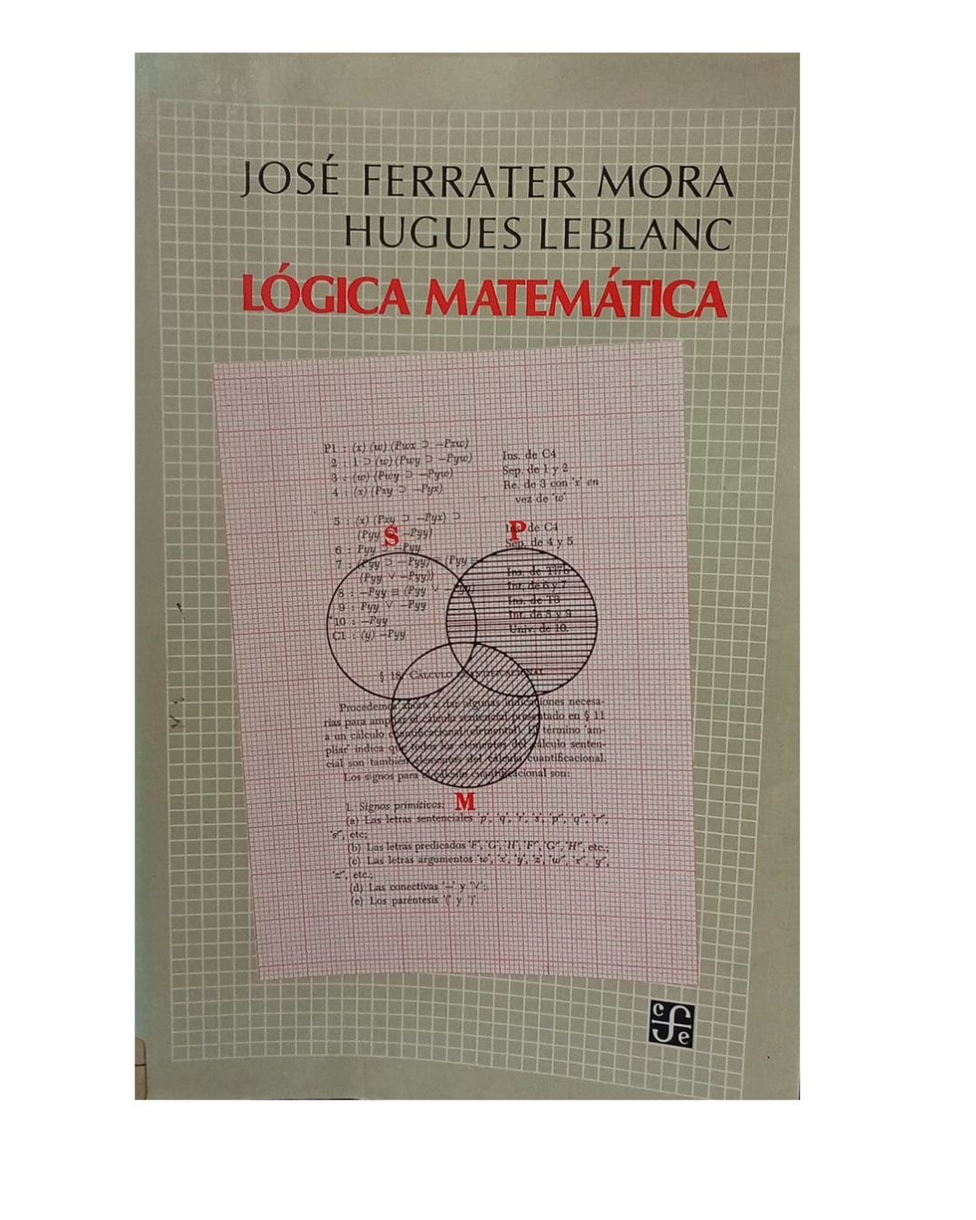 Lógica Matemática - José Ferrater Mora / Hugues Leblanc