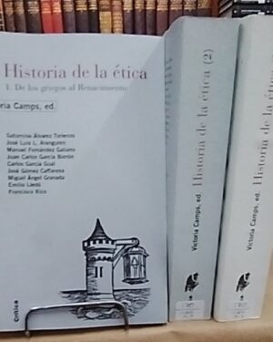 Historia de la ética 3 tomos - Victoria Camps - Critica