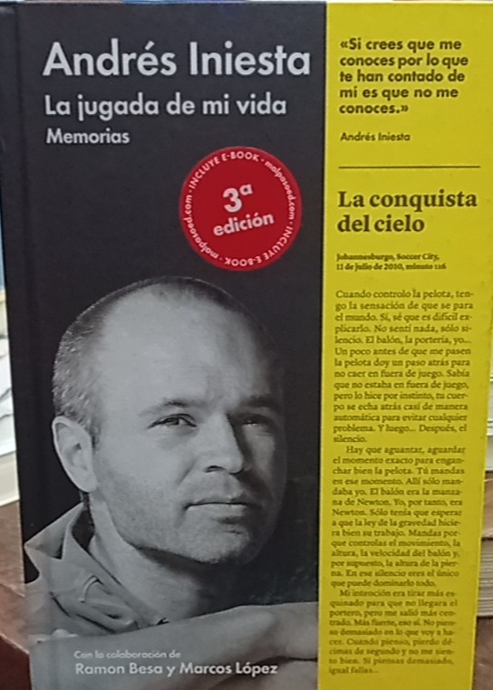 La jugada de mi vida - Andrés Iniesta - Editorial Malpaso