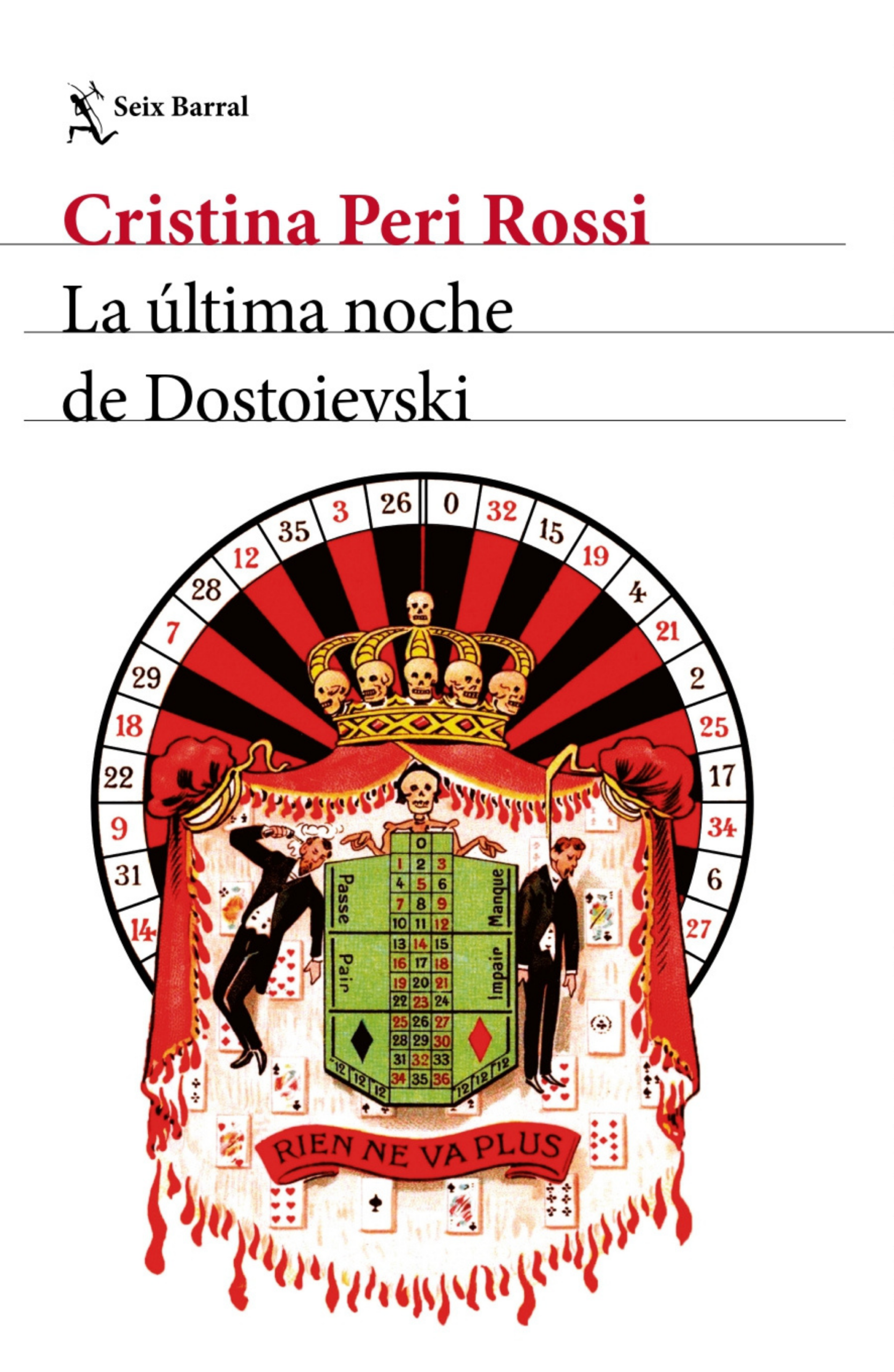 La última noche de Dostoievski - Cristina Peri Rossi - Editorial Planeta