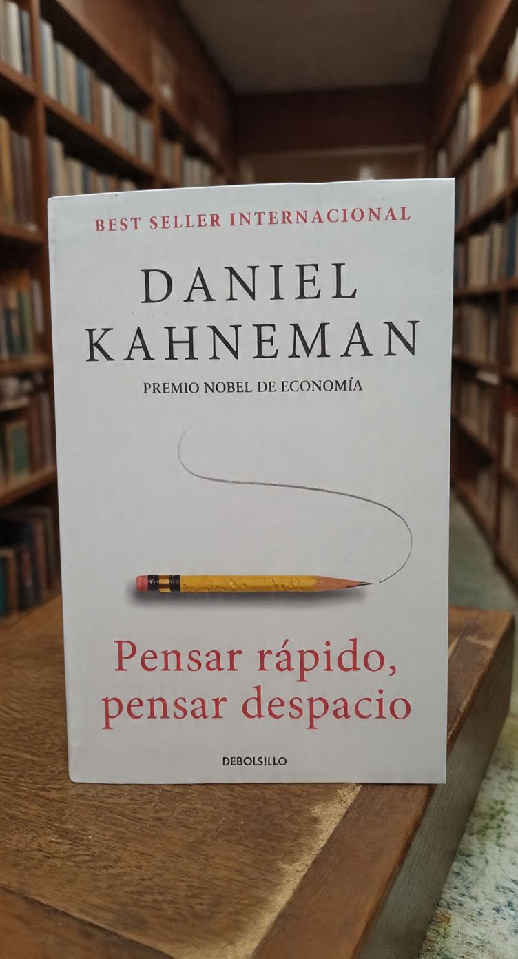 Pensar rápido, pensar despacio - Daniel Kahneman - Debolsillo